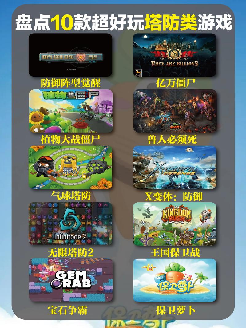 塔防小游戏
