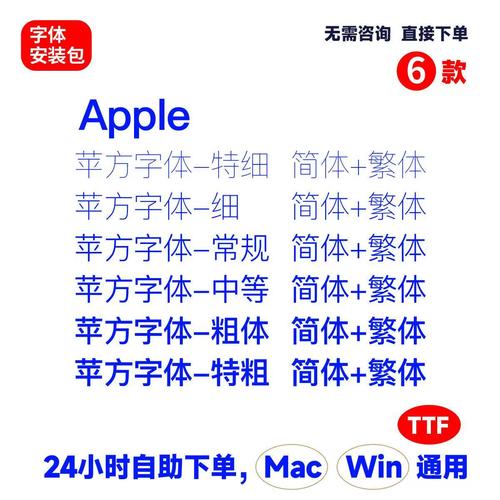 苹方字体免费下载2026