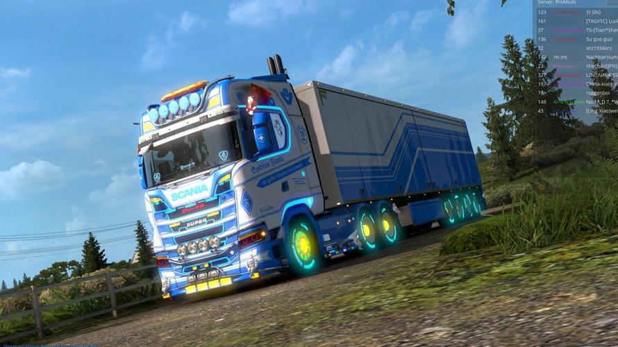 欧洲卡车模拟2mod