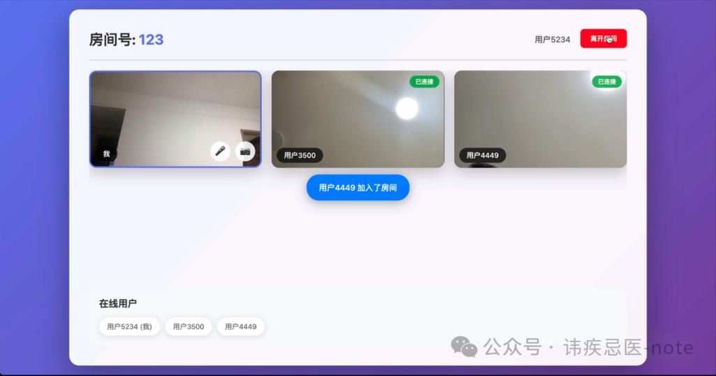 语音视频聊天室