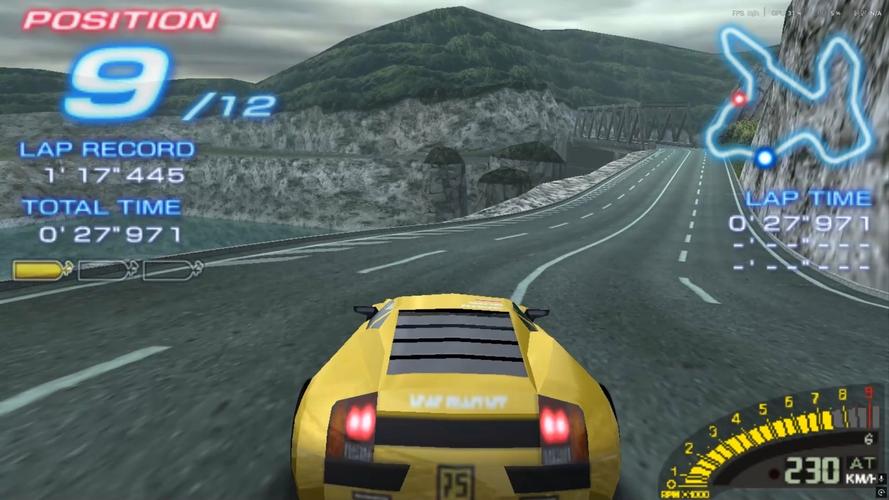 山脊赛车2欧版存档