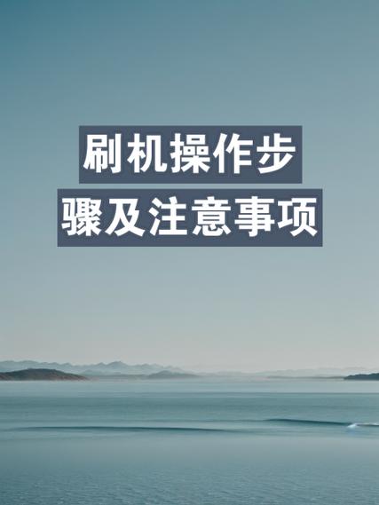 蘑菇云刷机教程2026最新
