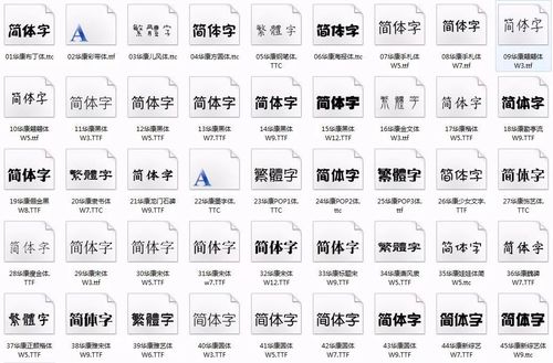 华康字体库打包下载2026最新版
