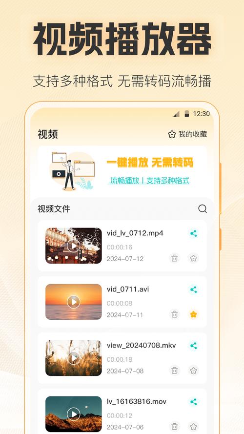 安卓视频播放器2026
