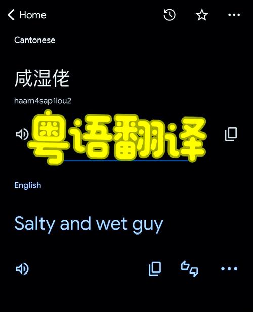 翻译粤语